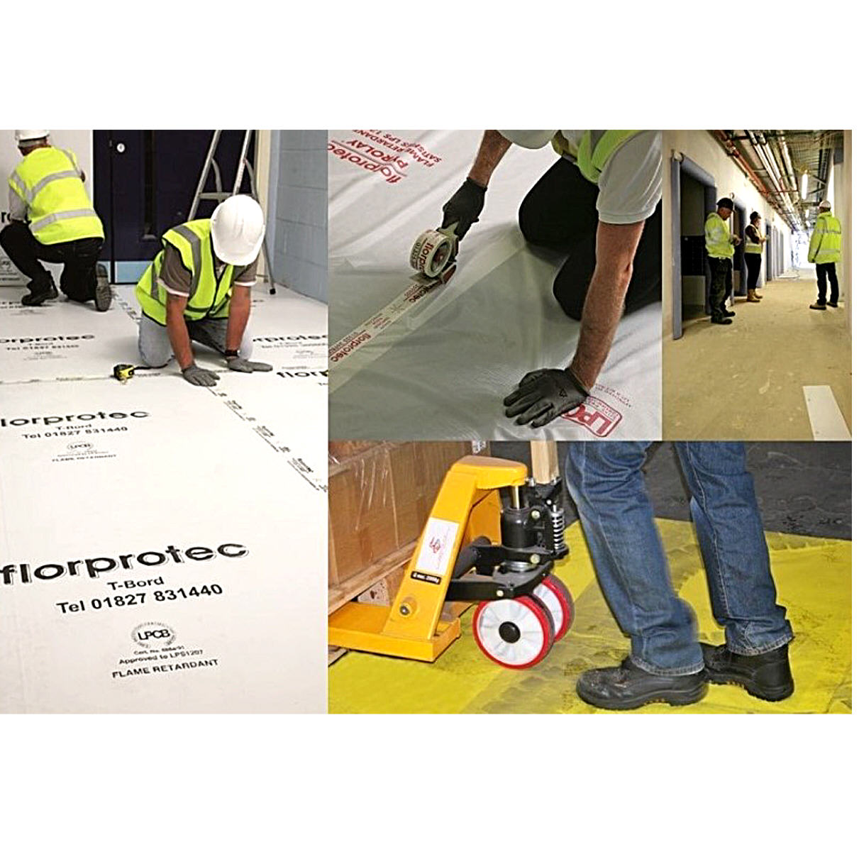 TBORD Fire Resistant Floor Protection Sheets Elevator Equipment